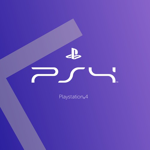 Community Contest: Create the logo for the PlayStation 4. Winner receives $500! Design von SamBunny