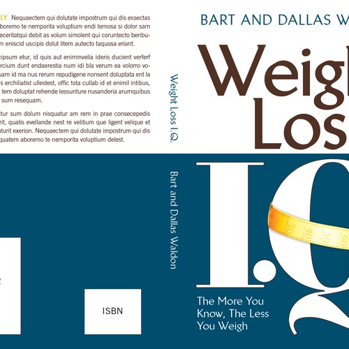 Design a creative and simple cover for weight loss book Design by TeaBerry