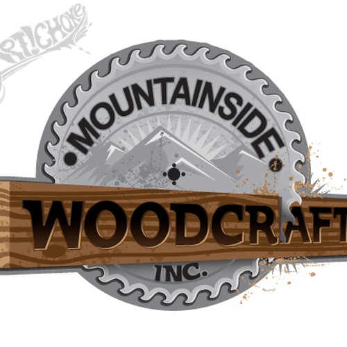 Create the next logo for MOUNTAINSIDE WOODCRAFT, INC Design von RA_Graphics
