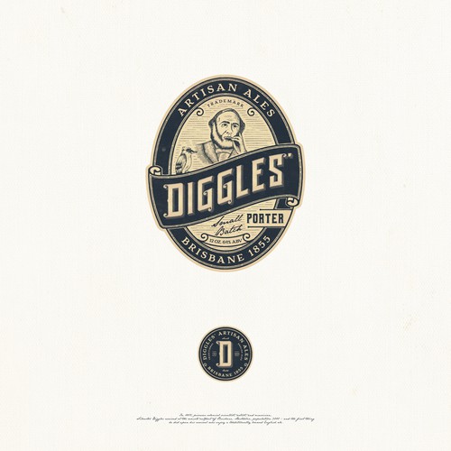 Nostalgic logo required for our small family brewery Réalisé par Dusan Sol