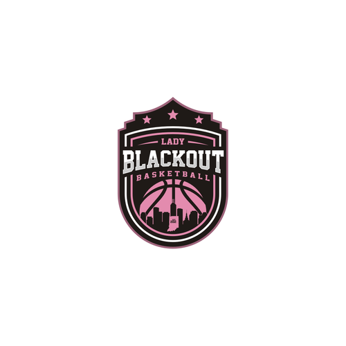 Diseño de Creative Girls Youth Basketball Team Logo de R_98™