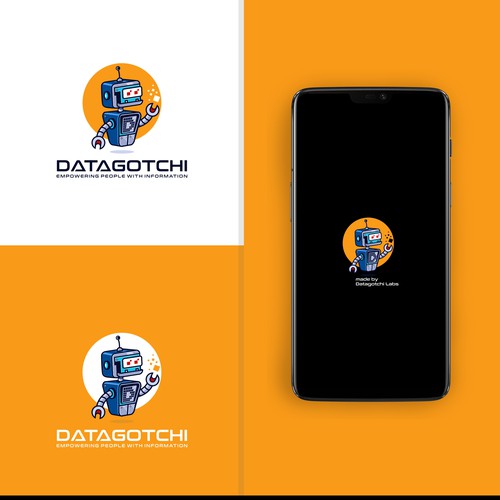 Clear, but cute, logo for a democratizing software movement Design by R O B