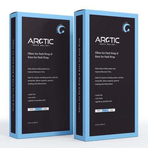 Package Design for Cold Compression Ice Sleeve Design by interaksi