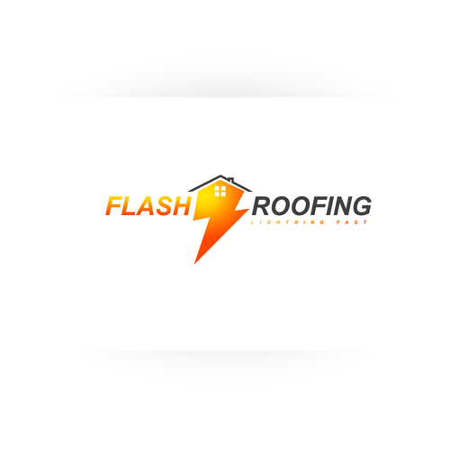 Compete to create a logo for Flash Roofing! Design by Rexboi