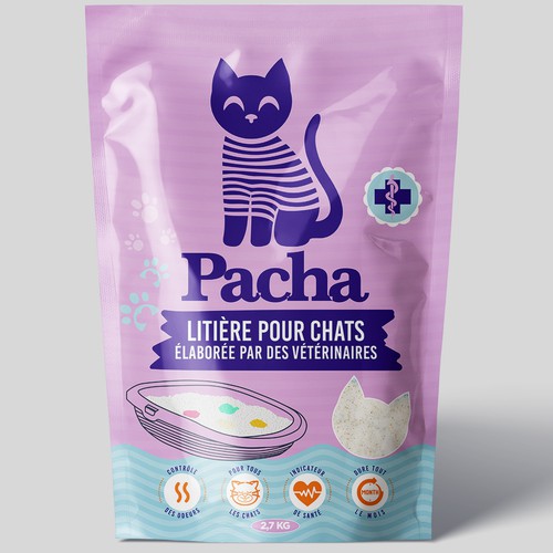 Cat Litter startup Minimalistic packaging - Contest Design by agooshe