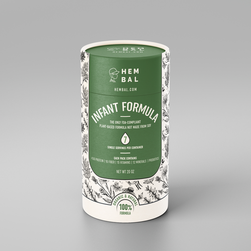 Design Hembal Plant Based Infant Formula por Kat.Fil