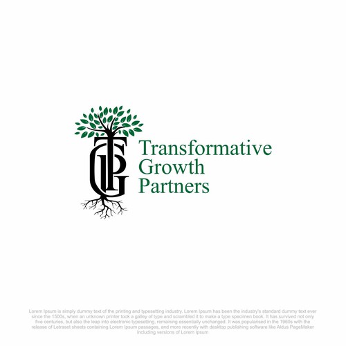 Transformative Growth Partners Logo Design by lrasyid88