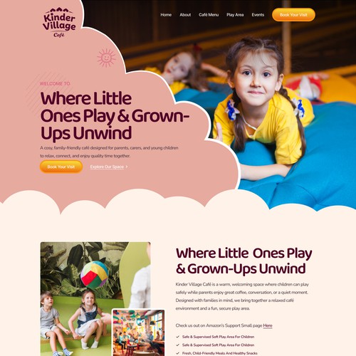 Web page design contest entry by WebNest™