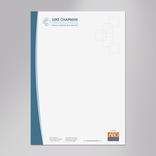 Sleek, contemporary letterhead and stationary for a young, progressive ...