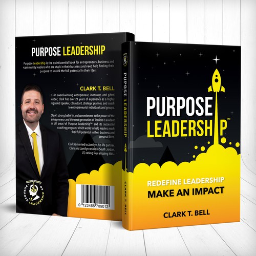 Purpose Leadership Book Cover Design by ianskey