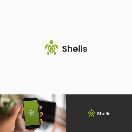 Logo design for UNIX Shell company. Design réalisé par bisbidesign