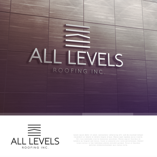 ROOFING LOGO DESIGN Design by Michael San Diego CA