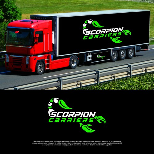 Scorpion Carriers - Trucking Company Design by Pxd.std