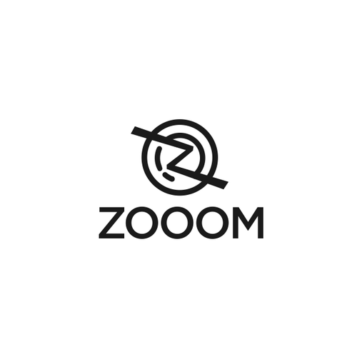 Challenge how to make a logo with "zooming feeling" in a smart way Design by toyib.nh