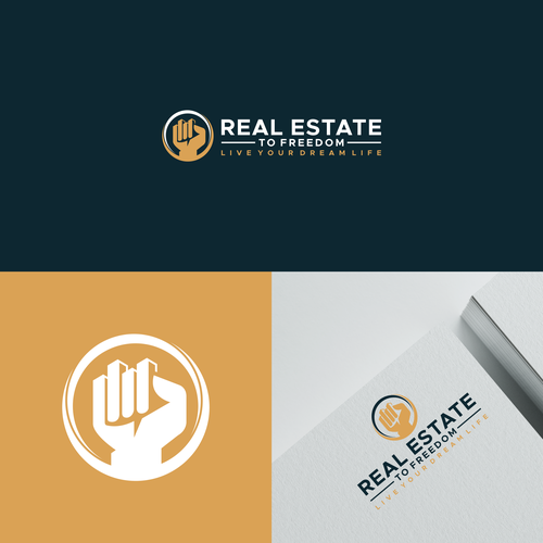 Real Estate to Freedom Design by code.signs