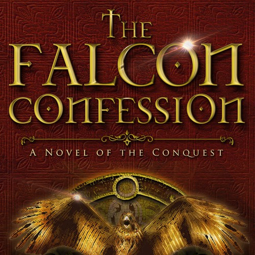 Creating a stunning book cover for "The Falcon Confession" Design by iMAGIngarCh+