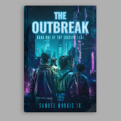 Sci-fi book cover with horror elements needed. Design by ZeppelinDG