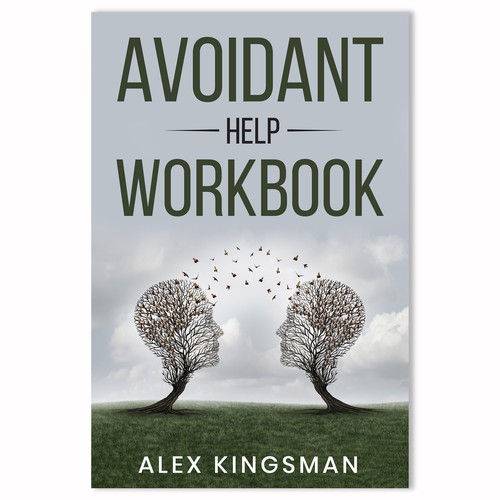 Workbook book cover on Avoidant Attachment Style Design by Unboxing Studio
