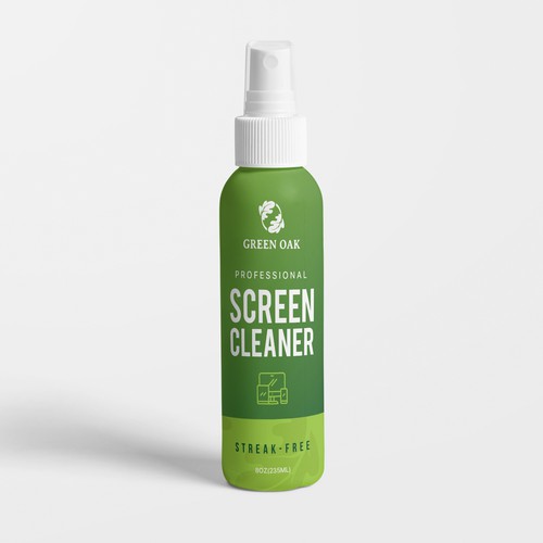 Screen Cleaner Spray Kit (8oz) – Green Oak Products