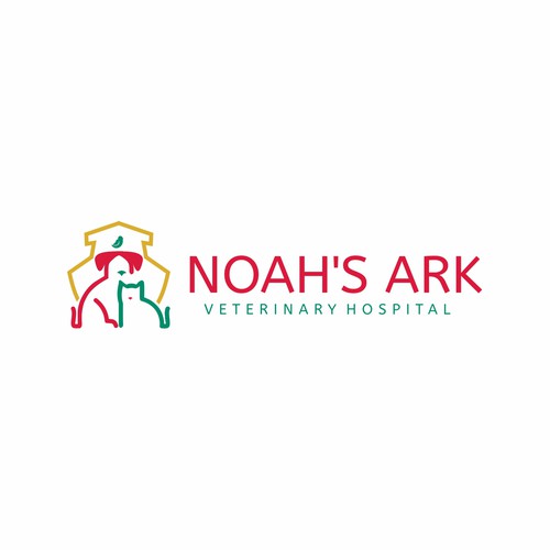 Veterinary Hospital Logo - NOHARK Design by Maxnik