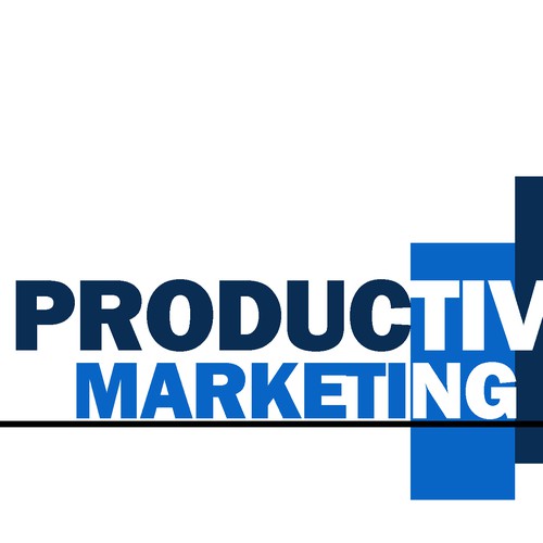 Innovative logo for Productive Marketing ! Design by King Dawid