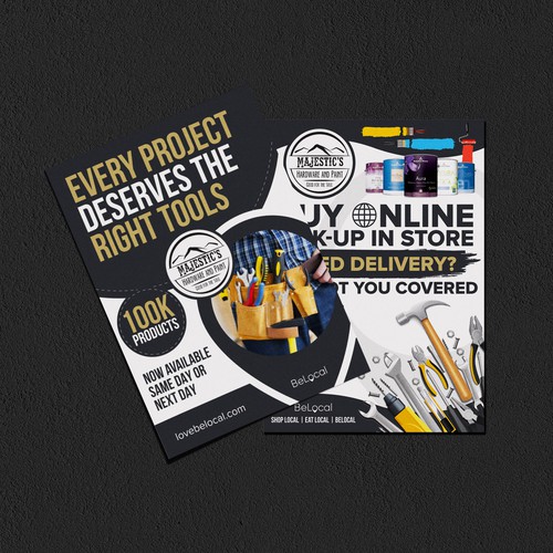 Postcard insert for advertising Design by icon89GraPhicDeSign