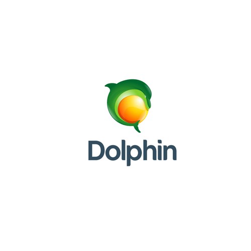 New logo for Dolphin Browser Design por ulahts