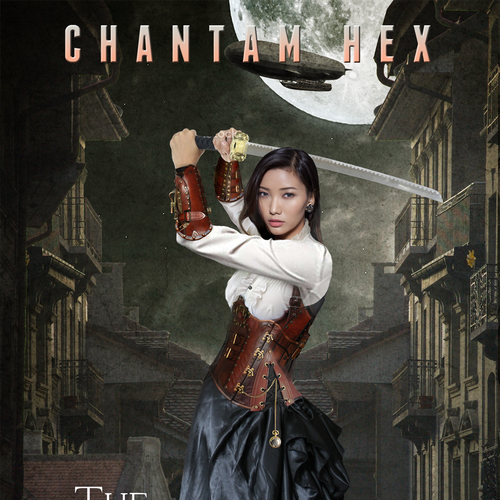 Fantasy Romance Book Cover for Chantam Hex Design réalisé par CozyUpDesigns