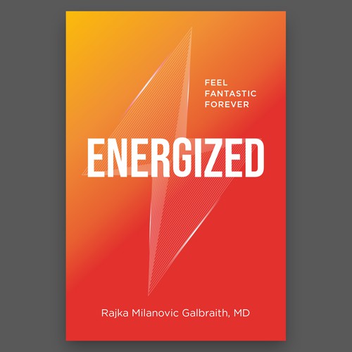 Design a New York Times Bestseller E-book and book cover for my book: Energized Design by MMQureshi