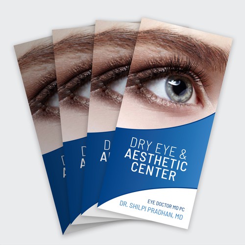 Dry Eye and Aesthetic Center Brochure Design by Jordon