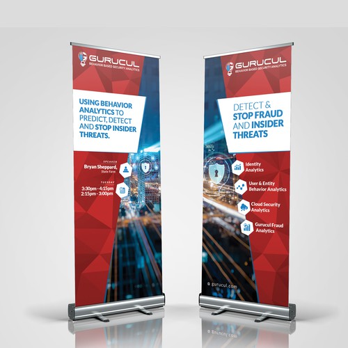 Financial - Pull Up Banner Design by Kosmos Creatives