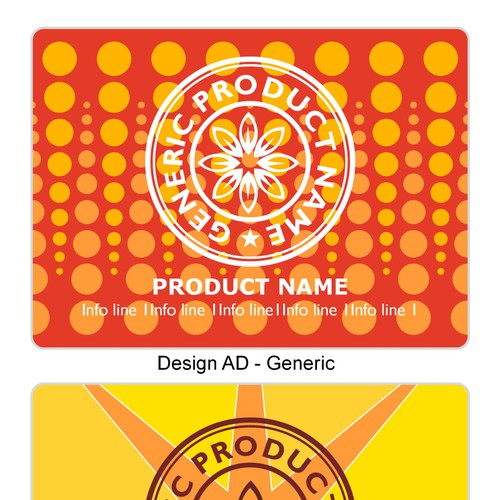 Create product label templates for Avery Diseño de BidHawk