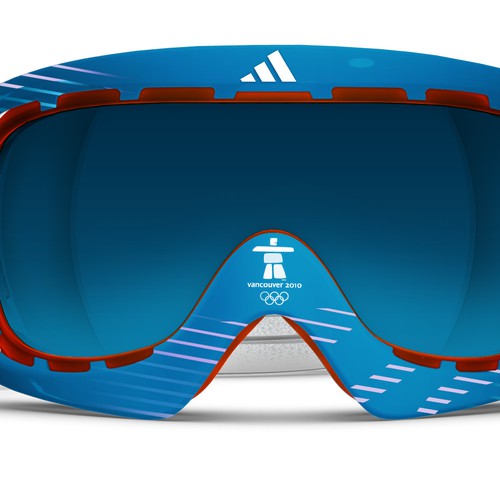 Design adidas goggles for Winter Olympics Design by RBDK