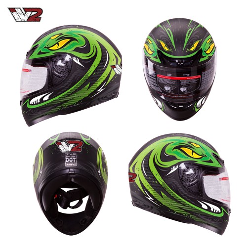 Open face hot sale helmet design