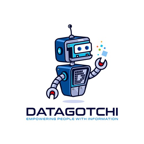 Clear, but cute, logo for a democratizing software movement Design by R O B