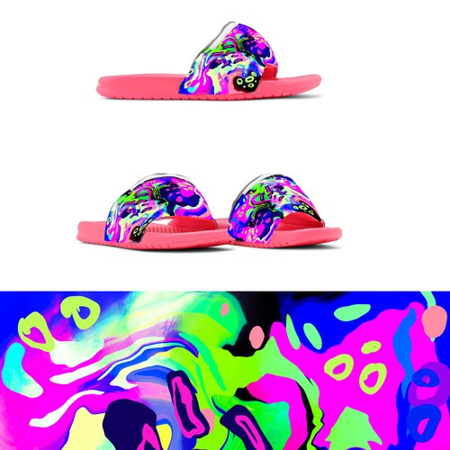 Design our flip flops! Design by Ava N Garda