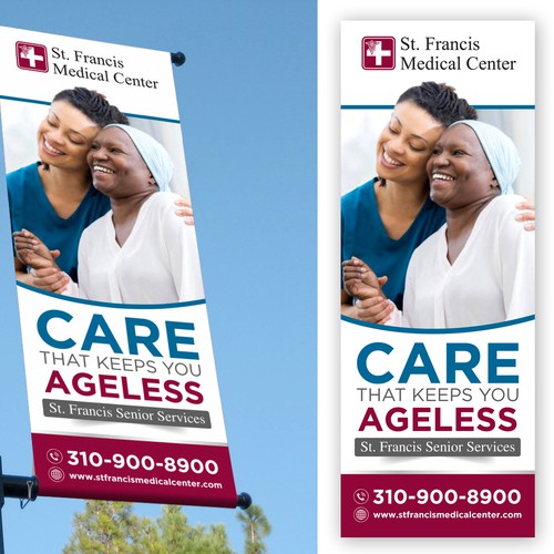 Design a banner that attracts older adults & families to use our specialized senior care & services Design réalisé par icon89GraPhicDeSign