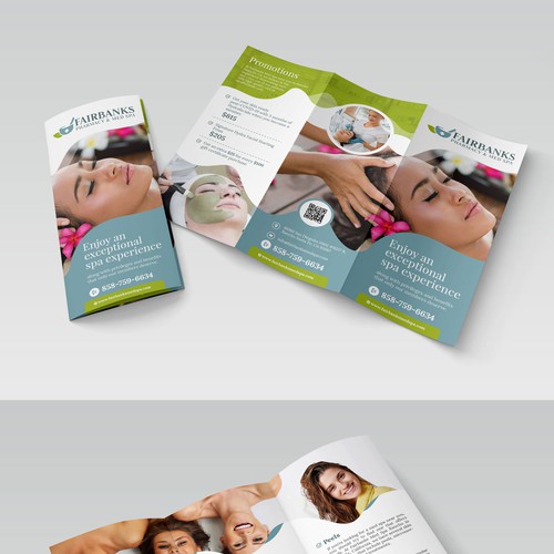 Fairbanks Med Spa Brochure-ontwerp door creatsoul