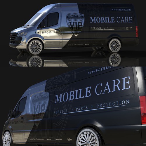 Mobile Service Wrap Design by Andrei Sandu