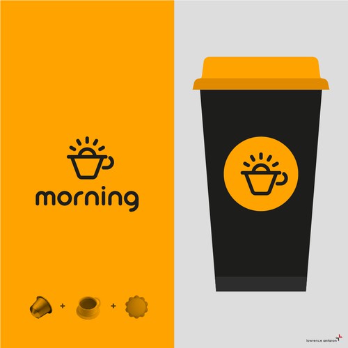 Coffee Shop in supermarket chain, Nespesso format Design by lawrenceantaran