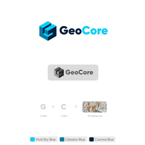 Design a logo for "GeoCore", a GIS Tool Design by nasibli