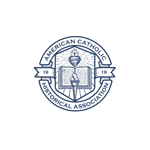 New logo and seal for 102-year-old academic organization (American Catholic Historical Association) Design by haganhuga