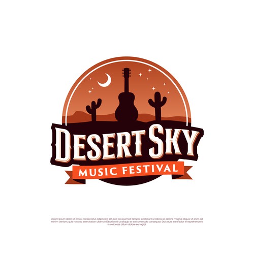 Desert Sky Music Festival Design by Cecilia0409