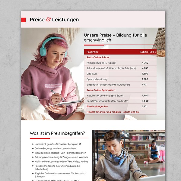 A Professional Digital Brochure