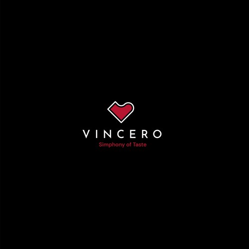 Making a logo in a restaurant (Name is VINCERO) Design réalisé par Jose MNN