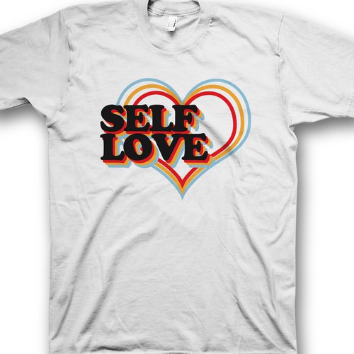 SELF LOVE MERCH T-SHIRT Réalisé par saka.aleksandar