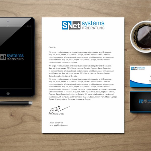 Design by Pinochio titled "snet system"