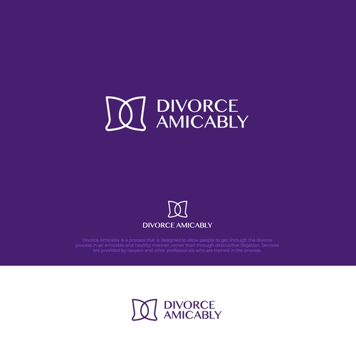 Logo for a new, healthy way for reasonable people to divorce Design von aaf.andi