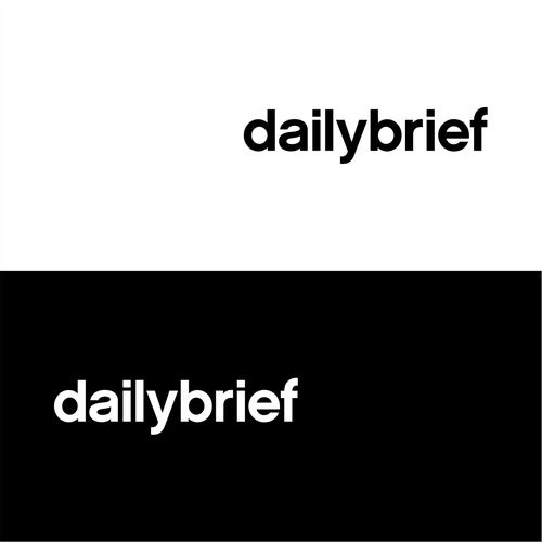 Design a clean, simple logo for a daily newsletter:  dailybrief Design by hantoko