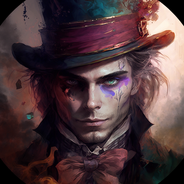 Design by McKenzie_Kraus titled "Hatter Kindle Vella Cover Design"